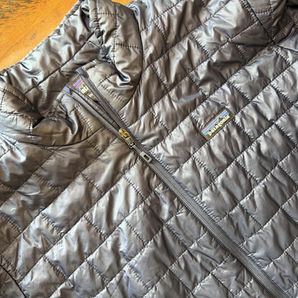 Patagonia Nano Puff Jacket Mens 2XL Blue Quilted PrimaLoft Insulated Full Zip